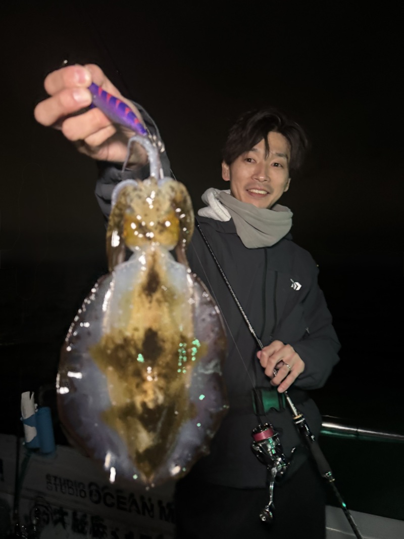 大阪市大正区の「チェイス」でティップランのアオリイカ釣果